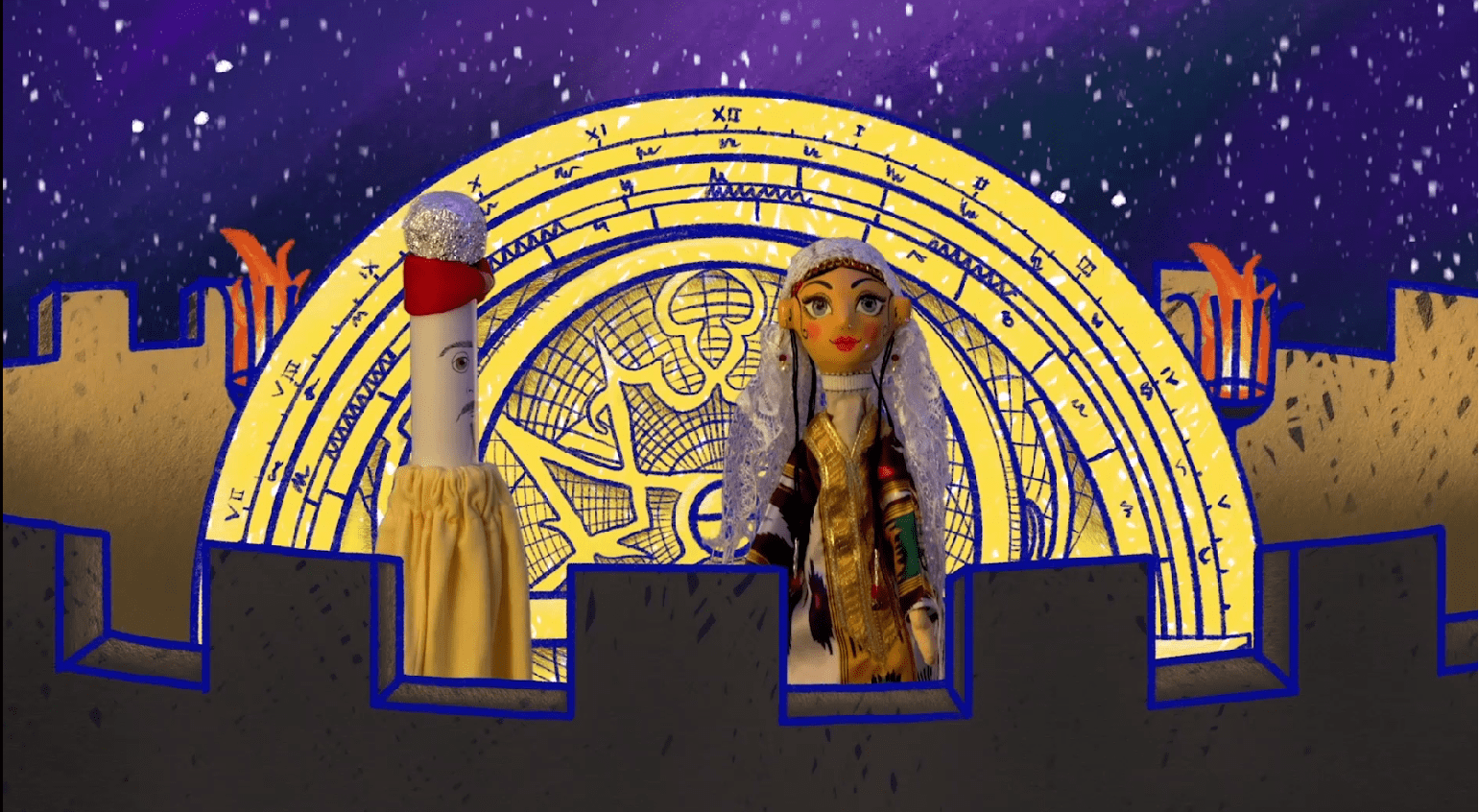 تظهر مريم الاسطرلابي